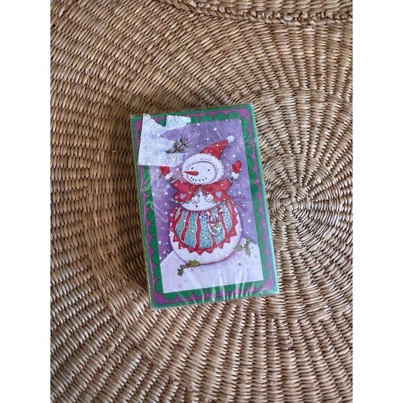 Bicycle Snowman playing cards new - Picture 1 of 9